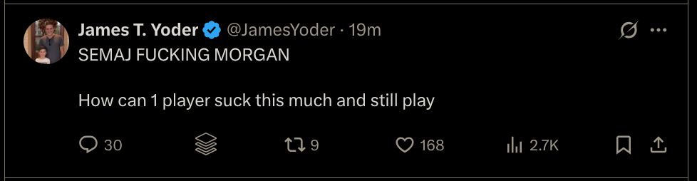 SEMAJ FUCKING MORGAN